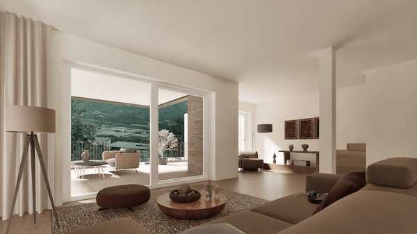 Modernes 3.5 Zimmer oder 1.5 Duplexhaus mit hochwertiger Ausstattung in Sant'Antonino 1