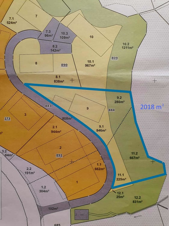 Einmalige Gelegenheit in Haslen AI: Erschlossenes Baugrundstück mit Entwicklungspotenzial 2
