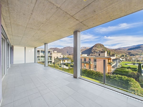 Moderno appartamento 1.5 locali con balcone soleggiato a Gravesano 8