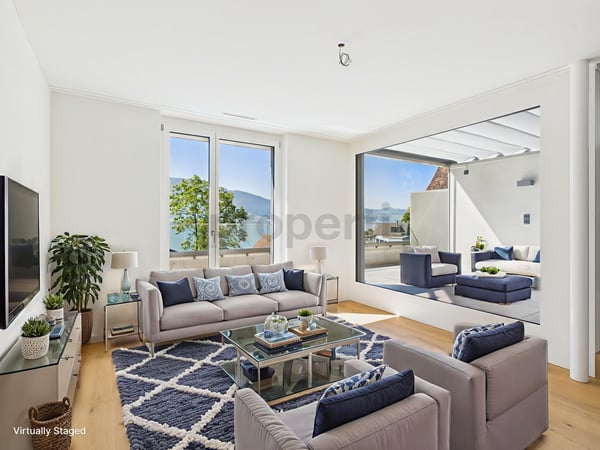 Traumhaftes Wohnen mit Seeblick in Walchwil, ZG 1