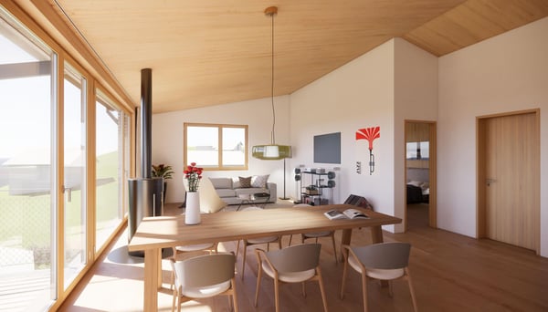 Ökologische 1.5-Zimmer Dachwohnung in Wienacht-Tobel (Neubau) 5