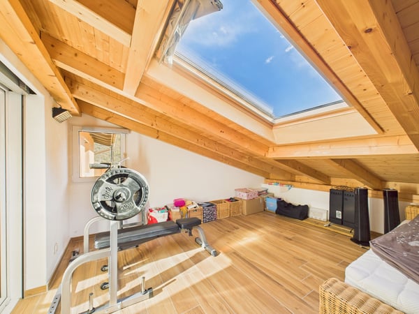 Villetta unifamiliare 1.5 locali con giardino d'inverno, sauna  Gnosca 9