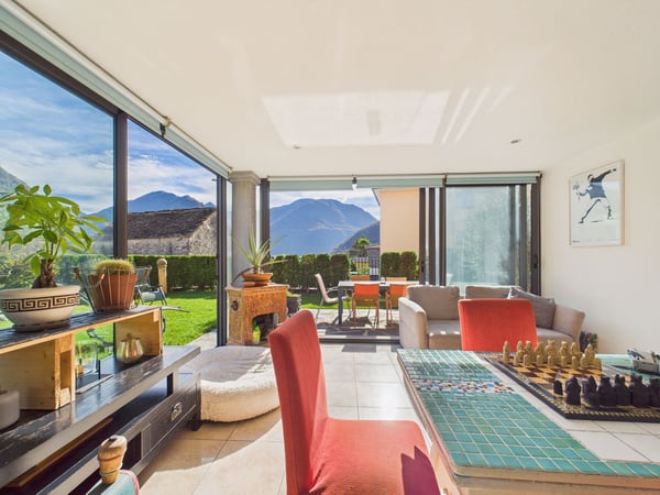 Villetta unifamiliare 1.5 locali con giardino d'inverno, sauna  Gnosca 2