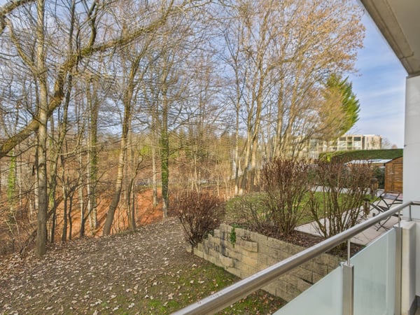 Grand appartement moderne 1.5 pièces avec jardin et balcon 10