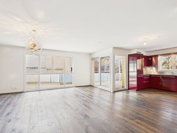 Grand appartement moderne 1.5 pièces avec jardin et balcon 4