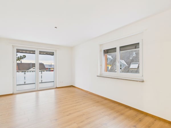 Modernisierte 1-Zimmer Wohnung mit Balkon in Weinfelden 1