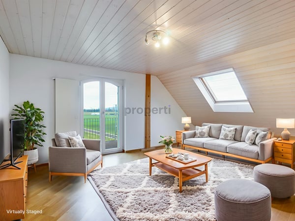 Gemütliche 1.5-Zimmer-Maisonette-Wohnung in Fräschels 2