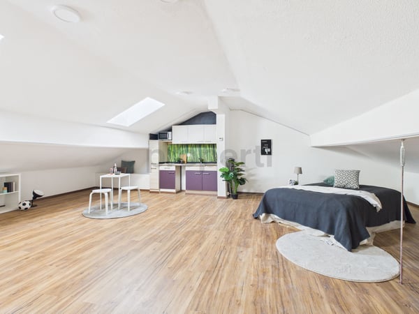 Charmante 1.5-Zimmer-Wohnung in historischem Gebäude in Steg VS 5