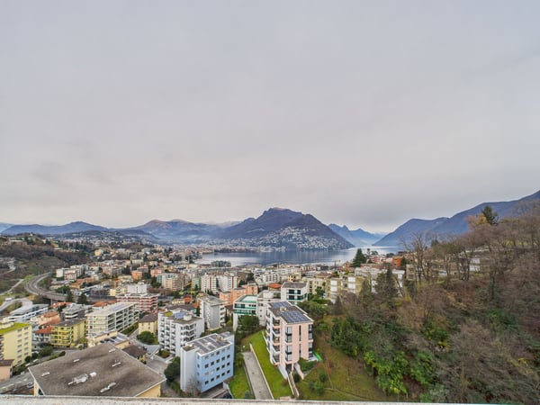 Eccezionale appartamento 1.5 locali con vista lago a Pazzallo 10