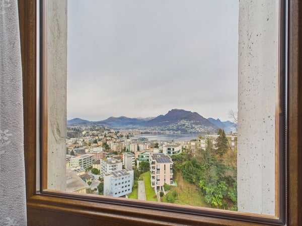 Eccezionale appartamento 1.5 locali con vista lago a Pazzallo 9