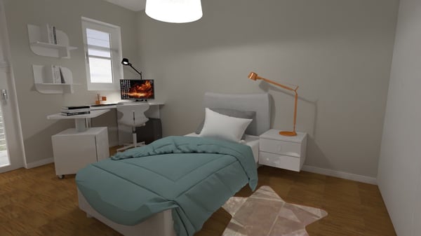 Splendido duplex con giardino privato 1.5 locali a Tenero, TISolamente residenza primaria 8