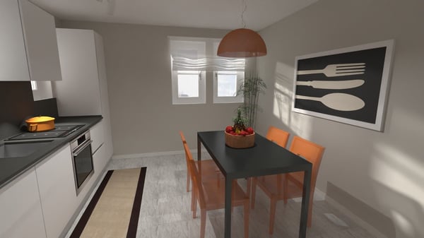 Splendido duplex con giardino privato 1.5 locali a Tenero, TISolamente residenza primaria 4