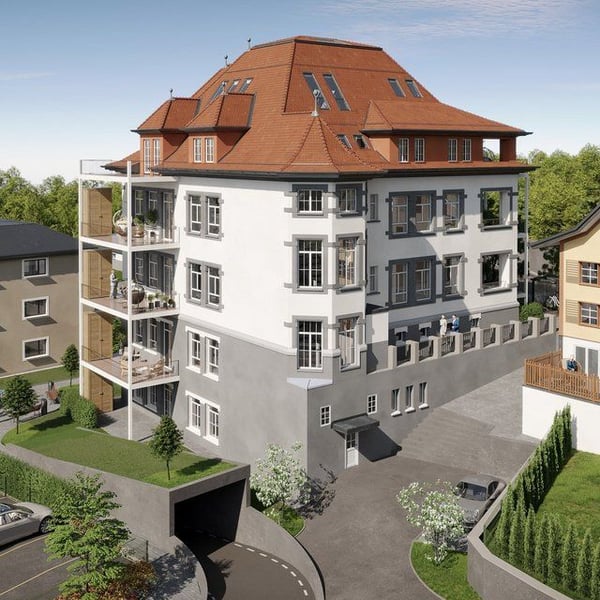 Urbaner Komfort trifft ländlichen Charme  Neubau im Schulhaus Steig (S8) 9