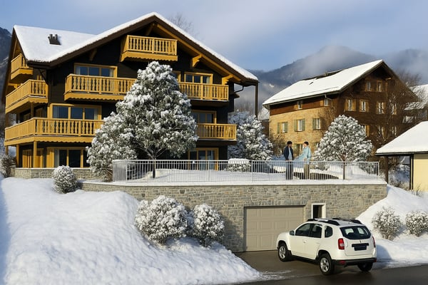 Élégance & Ensoleillement LOT 2: Superbe 1.5 Pièces avec Terrasse XXL 4