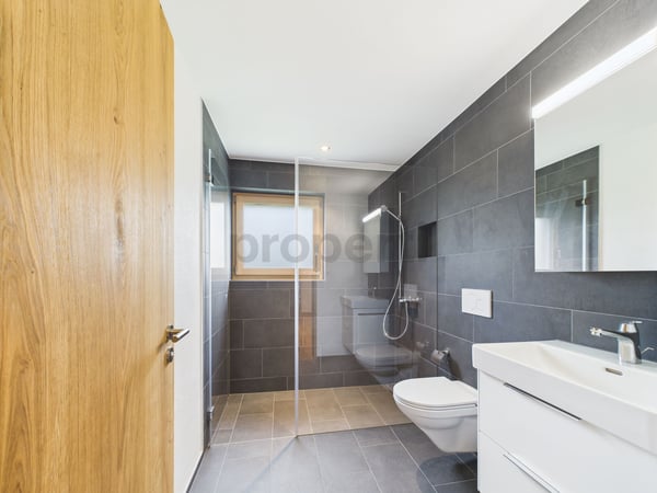 Schöne 1.5-Zimmer Maisonette-Neubauwohnung mit Berg- und Seeblick in Brigels 9