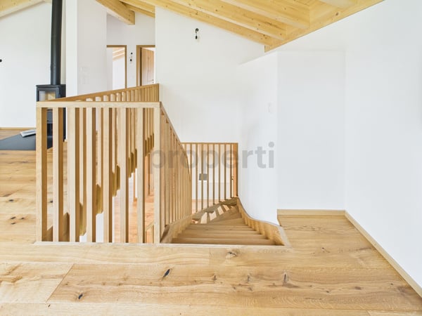 Schöne 1.5-Zimmer Maisonette-Neubauwohnung mit Berg- und Seeblick in Brigels 5