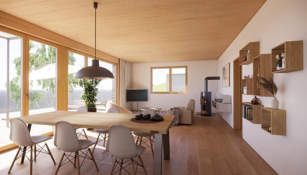 Ökologische 1.5-Zimmer-Wohnung mit grosser Terrasse in Wienacht-Tobel 6