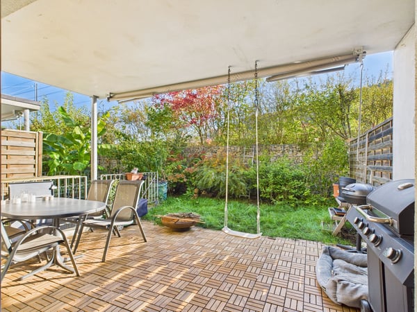 Modernes 1.5-Zimmer-Reihenfamilienhaus in Bättwil  gepflegt, familienfreundlich & mit direktem Tiefgaragenzugang und Garten 2