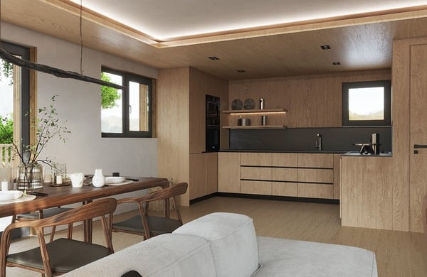 Chalet neuf dans un environnement spectaculaire 5