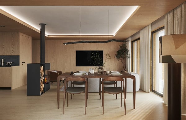 Chalet neuf dans un environnement spectaculaire 4