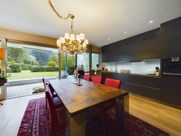 Appartamento 1.5  in bellissima posizione sul lago, PT con grande giardino / 1.5 Zimmer Wohnung in schöner Seelage, EG mit grossem Garten 8