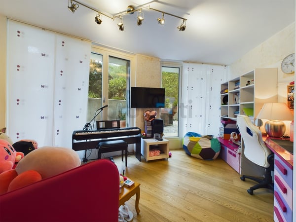 Appartamento 1.5  in bellissima posizione sul lago, PT con grande giardino / 1.5 Zimmer Wohnung in schöner Seelage, EG mit grossem Garten 11