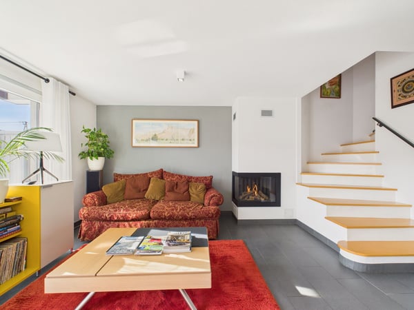 Maison mitoyenne contemporaine à Lully  Confort, espace et élégance 1