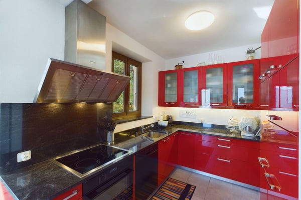 Prestigiosa proprietà con tre appartamenti indipendenti e grande giardino  Carona 6