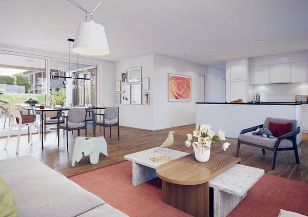 Hochwertige 1.5-Zimmer-Neubauwohnung in privilegierter Lage  Muri AG 1