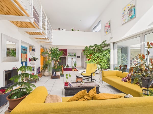 Splendida Villa contemporanea nel verde di Arosio,2 locali comfort, luce e natura in perfetta armonia 5