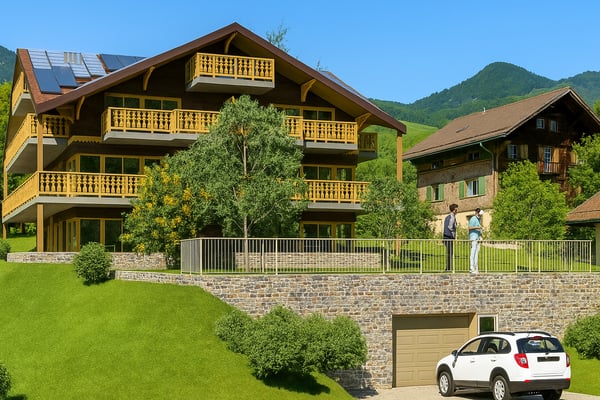 Charme Alpin & Grands Espaces LOT 4 : Magnifique 1.5 Pièces au 1er Étage 7