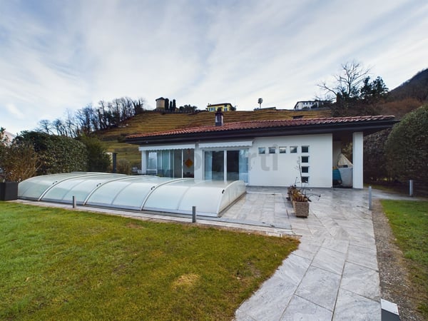 Villa da sogno con piscina a Camorino 1