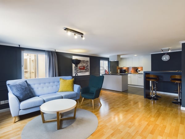 Exklusive möblierte 1.5-Zimmer-Wohnung mitten in der Altstadt von Rheineck 1