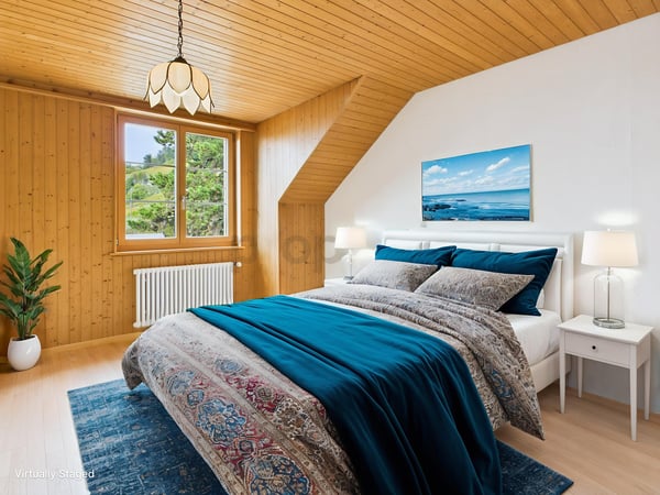 Charmante 1.5-Zimmer Wohnung mit Galerie und Seeblick in Twann 7