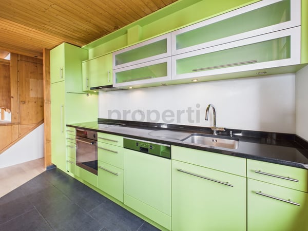 Charmante 1.5-Zimmer Wohnung mit Galerie und Seeblick in Twann 4