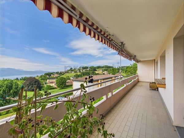 Lumineux appartement de 1.5 pièces avec vue imprenable sur le lac à Chexbres 10