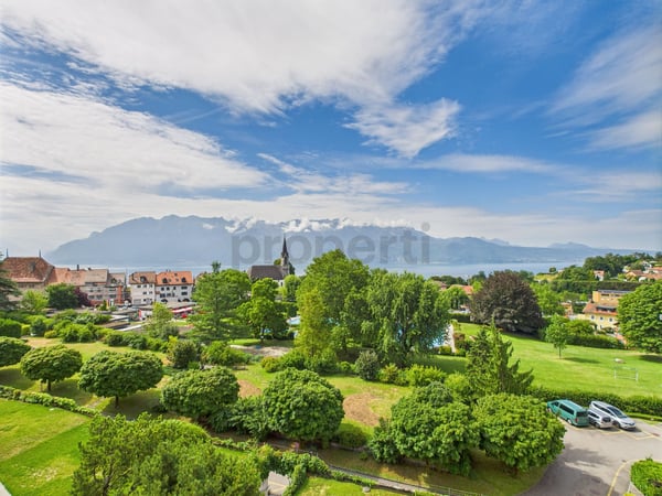 Lumineux appartement de 1.5 pièces avec vue imprenable sur le lac à Chexbres 11