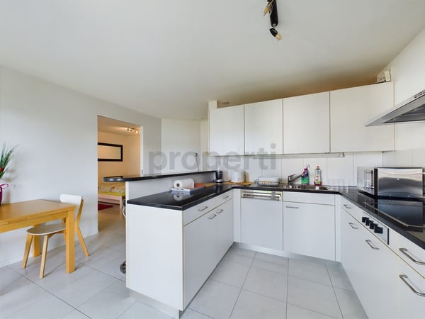 Hervorragende Möblierte 1.5-Zimmer Wohnung in Buchs, Zürich 2