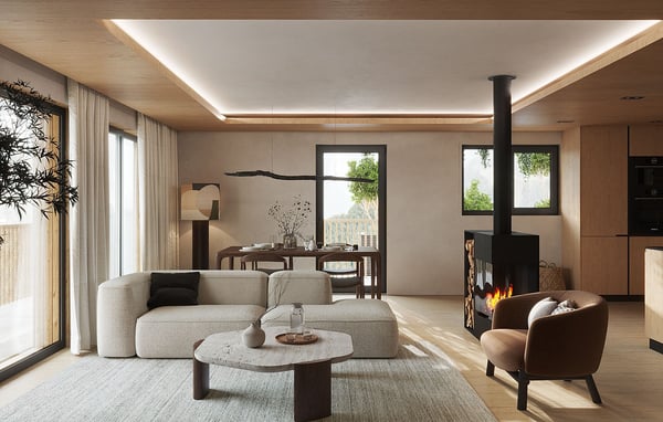 Appartement moderne dans un environnement préservé à Euseigne 1