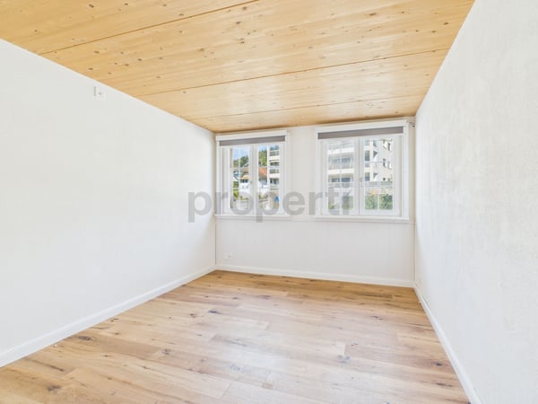 Neubau trifft ländliche Idylle  1.5-Zimmer-Wohnung mit historischem Flair 4