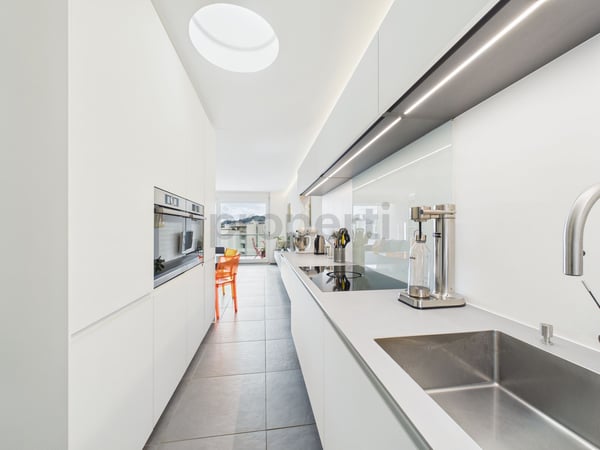 Attico Duplex Ristrutturato a Massagno  residenza primaria e secondaria 4