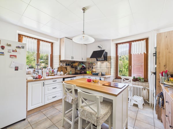 Immeuble de rendement avec 2 appartements, atelier et grand terrain à Noiraigue 1