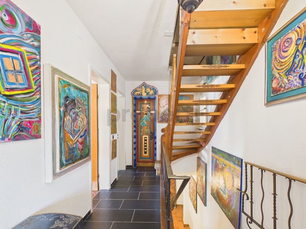 RESERVIERT - Charmante 3.5-Zimmer Altbauwohnung mit traumhafter Aussicht in die Bergwelt rund um Davos 10