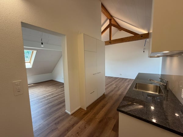 Neu renovierte 2.5-Zimmer-Dachwohnung in zentraler Lage in Rudolfstetten-Friedlisberg 4