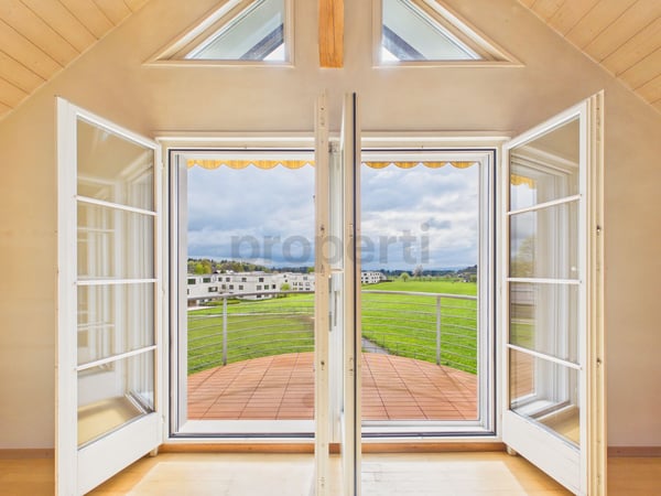 Helle 2-Zimmer-Loftwohnung mit Balkon ins Grüne, Hausen am Albis - Mietzins inkl. Nebenkosten 6