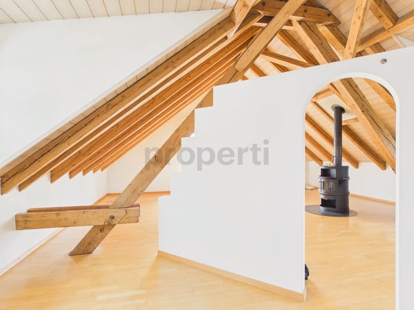 Helle 2-Zimmer-Loftwohnung mit Balkon ins Grüne, Hausen am Albis - Mietzins inkl. Nebenkosten 5