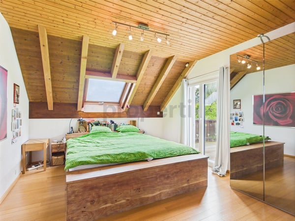 Grande maison individuelle avec appartement indépendant, jardin et vue dégagée 8
