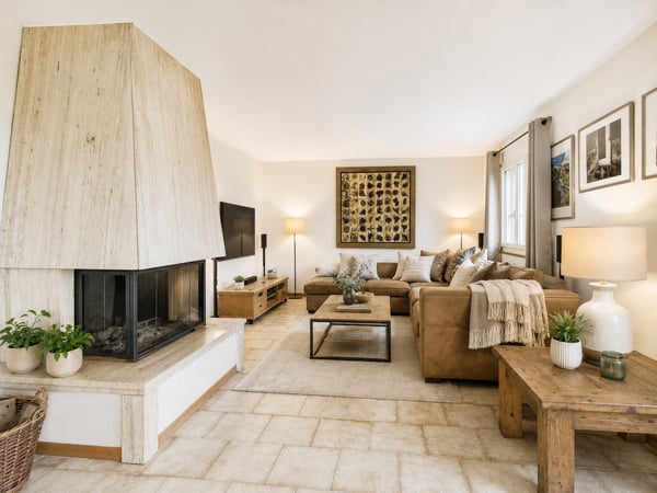 Grande maison individuelle avec appartement indépendant, jardin et vue dégagée 4