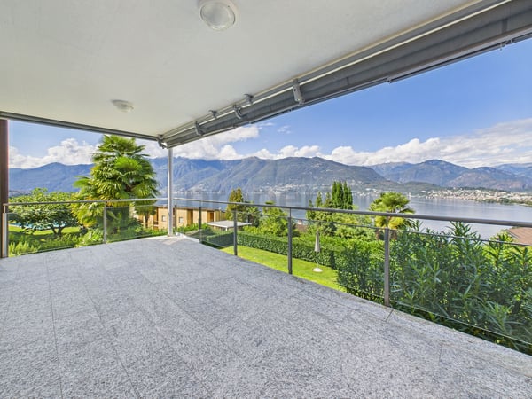 Incantevole appartamento di 3.5 locali con vista mozzafiato sul Lago Maggiore / Charmante 3.5-Zimmer-Wohnung mit Seeblick in Gerra (Gambarogno) 4