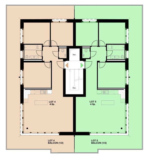 Élégance & Ensoleillement LOT 5 : Superbe 4.5 Pièces avec Terrasse XL 7